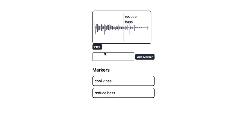 Stimulus - Adding Markers to a Wavesurfer Element