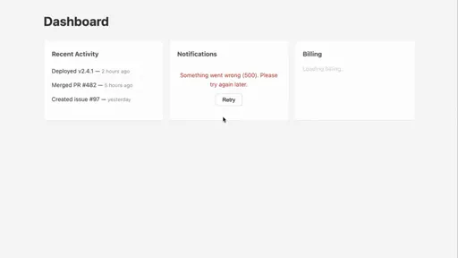 Turbo Frames - Error Boundaries