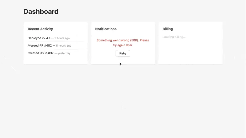 Turbo Frames - Error Boundaries